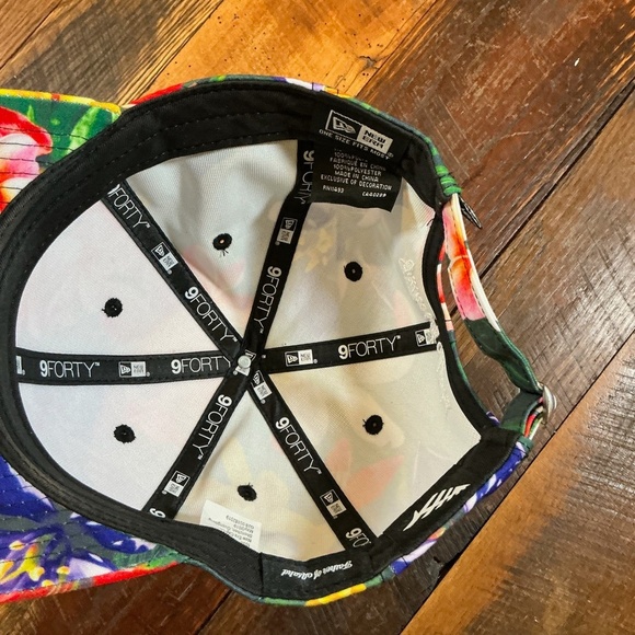 DJ Khaled Father of Asahd x Paper Planes New Era 9FORTY Dad Hat Floral - Picture 10 of 13